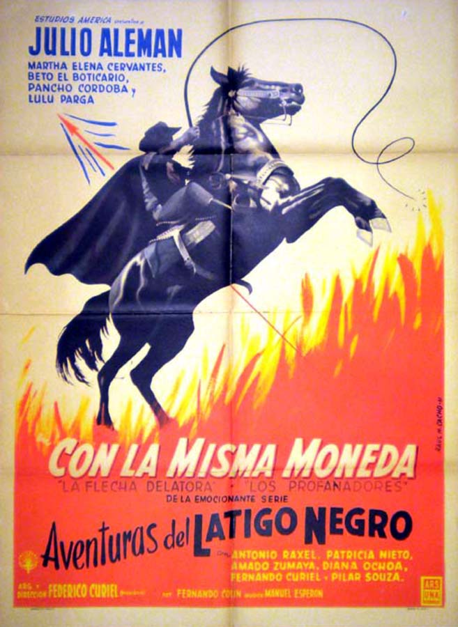 AVENTURAS DEL LÁTIGO NEGRO EN CON LA MISMA MONEDA